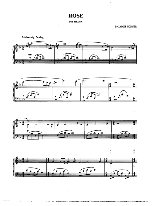 La imagen puede contener una previsualizacion de una partitura